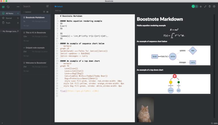 boostnote editor theme not working